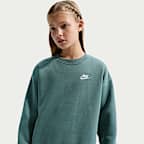 Felpa oversize Nike Sportswear Club Fleece – Ragazzo/a