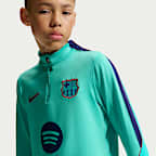 F.C. Barcelona Strike Third Older Kids' Nike Dri-FIT Football Knit Drill Top