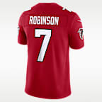 Bijan Robinson Atlanta Falcons Men's Nike Dri-FIT NFL Limited Jersey