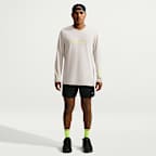 Camisola de running de manga comprida Nike Dri-FIT para homem