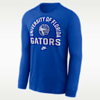 Florida Legacy Arched Logo Men's Nike College Long-Sleeve T-Shirt