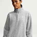 Nike Studio Fleece Medium Weight Women's 1/4-Zip Top