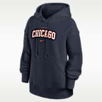 Sudadera con gorro sin cierre Nike de la NFL oversized para mujer Chicago Bears Rivalries Collection Phoenix
