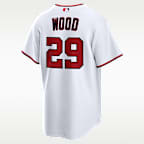 James Wood Washington Nationals Men's Nike MLB Replica Jersey