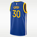Stephen Curry Golden State Warriors 2023/24 Icon Edition Big Kids' Nike NBA Swingman Jersey