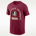 Playera universitaria Nike para hombre Florida State Primetime Seasonal