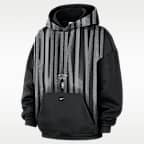 Brooklyn Nets Standard Issue Men's Therma-FIT Fleece Basketball Hoodie