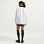 Nike Sportswear Women's Oversized Long-Sleeve Polo
