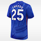 Moisés Caicedo Chelsea 2025/26 Stadium Home Men's Nike Dri-FIT Soccer Jersey