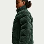 Chamarra acolchada Therma-FIT holgada para niños talla grande Nike Sportswear