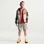 Nike Sportswear Tech Fleece Older Kids' Full-Zip Hoodie