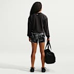 Nike Pro Women's Dri-FIT Crew-Neck French Terry Top
