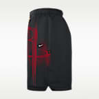 Shorts de básquetbol de tejido Fleece para hombre Houston Rockets Standard Issue