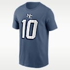 Drake Maye New England Patriots Rivalries Collection Men's Nike NFL T-Shirt