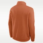 Texas Primetime Primary Logo Men's Nike College 1/2-Zip Crew