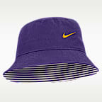 Gorro tipo pescador universitario Nike para hombre LSU Primetime Apex
