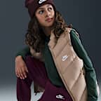 Pants holgados para niños talla grande Nike Sportswear Club Fleece