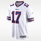 Jersey de fútbol americano Game para hombre NFL Buffalo Bills (Josh Allen)