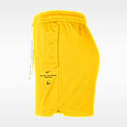 Shorts de básquetbol de malla Dri-FIT de 13 cm para hombre Golden State Warriors Standard Issue