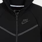 Tvådelat set Nike Sportswear Tech Fleece med hel dragkedja för baby