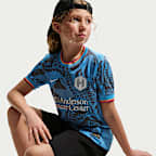 Houston Dash Stadium Away Big Kids' Nike Dri-FIT NWSL Replica Jersey
