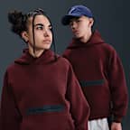 Nike Sportswear Tech Fleece Big Kids' (Boys') Oversized Pullover Hoodie