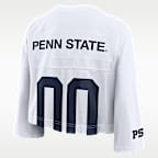 Penn State Jersey Women's Nike Dri-FIT College Cropped Top