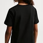 Playera para niños talla grande Nike Sportswear