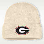 Georgia Men's Nike College Cuffed Beanie