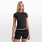 NikeSKIMS Ribbed Seamless Women's Short-Sleeve Top