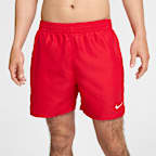 Shorts de playa o alberca con forro de ropa interior para hombre de 12.7 cm Nike Swim Breaker Essential