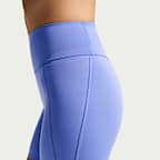 나이키 유니버사 여성 하이웨이스트 5인치 노 프론트 심 바이커 쇼츠