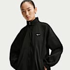 เสื้อแจ็คเก็ตวอร์มโอเวอร์ไซส์ผู้หญิง Nike Sportswear