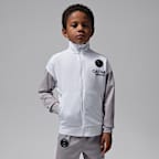 Paris Saint-Germain Strike Night Edition Younger Kids' Jordan Dri-FIT Football Knit Tracksuit