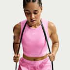 Nike Pro Women's Dri-FIT Cropped Tank Top