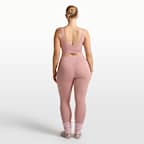 Bra de corte largo con cuello en V para mujer NikeSKIMS Matte