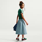 Nike Sportswear Big Kids' Denim Midi Skirt