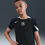 Maglia da calcio replica Nike Dri-FIT Total 90 Chelsea FC 2025/26 Stadium per ragazzo/a – Terza