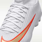 Tacos de futbol para terrenos múltiples de corte high para niños grandes Nike Jr. Mercurial Superfly 11 Club