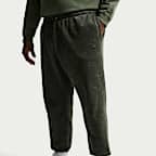 Pants de tejido Fleece con puño con efecto lavado para hombre Nike Sportswear Club
