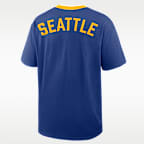 Seattle Mariners Cooperstown Ringer Men's Nike MLB T-Shirt