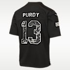 Brock Purdy San Francisco 49ers Salute to Service Big Kids' Nike NFL Game Jersey