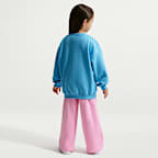 Nike Sportswear Sudadera oversize Studio de tejido Fleece para niños talla pequeña