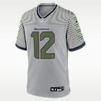 Jersey Nike de la NFL Game para hombre 12s Seattle Seahawks Rivalries Collection