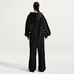 Nike Studio Fleece Heavyweight Women's Oversized High-Waisted Pleated Open-Hem Pants