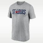 Playera Nike Dri-FIT de la MLB para hombre St. Louis Cardinals Swoosh Legend