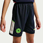 Shorts de futbol Nike Dri-FIT Academy Erling Haaland para niños talla grande
