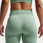 Shorts de ciclismo Dri-FIT de tiro alto de 13 cm para mujer Nike Pro Seamless