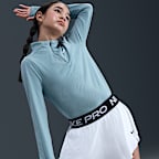 Nike Pro Big Kids' (Girls') Dri-FIT 2-in-1 Shorts