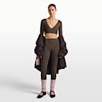 NikeSKIMS Matte Women's Long-Sleeve Wrap Top